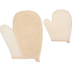 Guanto da massaggio in crine